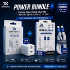 SevenX Power Bundle | 35W Fast Charger + Lead Ultra USB-C to iPhone Cable